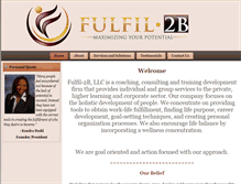 Tablet Screenshot of fulfil2b.com